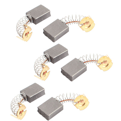 Harfington Uxcell 6 Pcs Replacement Electric Motor Carbon Brushes 17mm x 13mm x 6mm for Motors