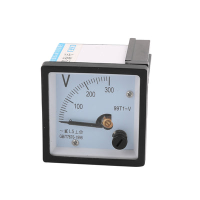 Harfington Uxcell 99T1 Class 1.5 Accuracy AC 0-300V Analog Panel Meter Voltmeter Gauge