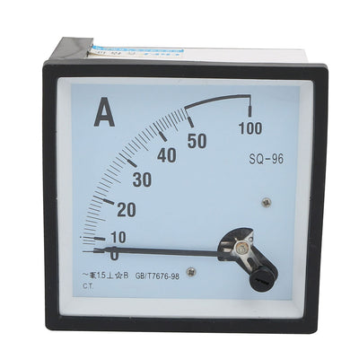 Harfington Uxcell SQ96 AC 0-50A 1.5 Class FineTuning Panel Analog Ammeter Current Meter Gauge Amperemeter