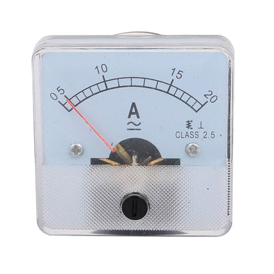 Harfington Uxcell DH50 Class 2.5 Accuracy AC 0-20A Analog Panel Meter Ammeter Amperemeter