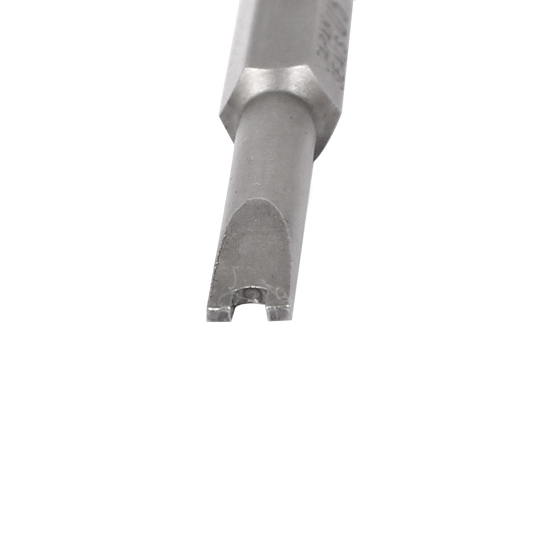 uxcell Uxcell Magnetic 6mm Tip U6 Metal U Shaped Screwdriver Bits Gray 10pcs