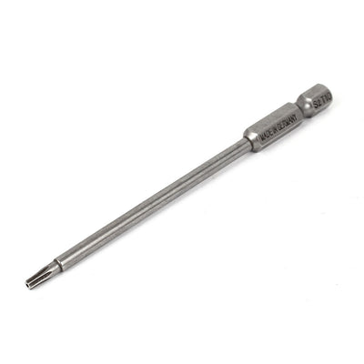 uxcell Uxcell 1/4" Hex Shank 100mm Long T10 Magnetic Torx Security Screwdriver Bit