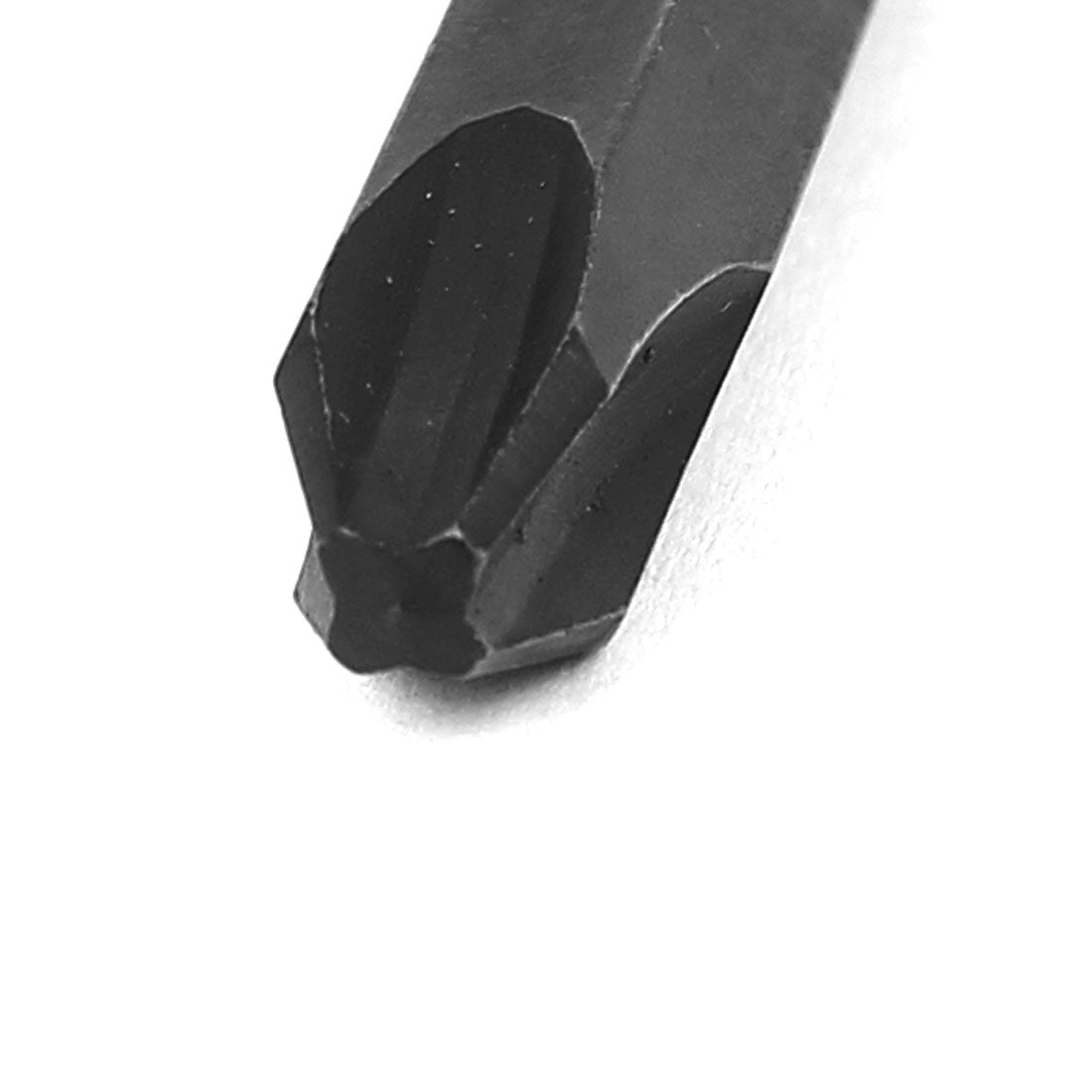 Uxcell Uxcell 5/16" Hex Shank PH2 Magnetic Phillips Screwdriver Bit Black 80mm Long