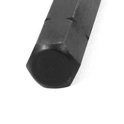 Harfington Uxcell 5/16" Hex Shank PH2 Magnetic Phillips Screwdriver Bit Black 80mm Long