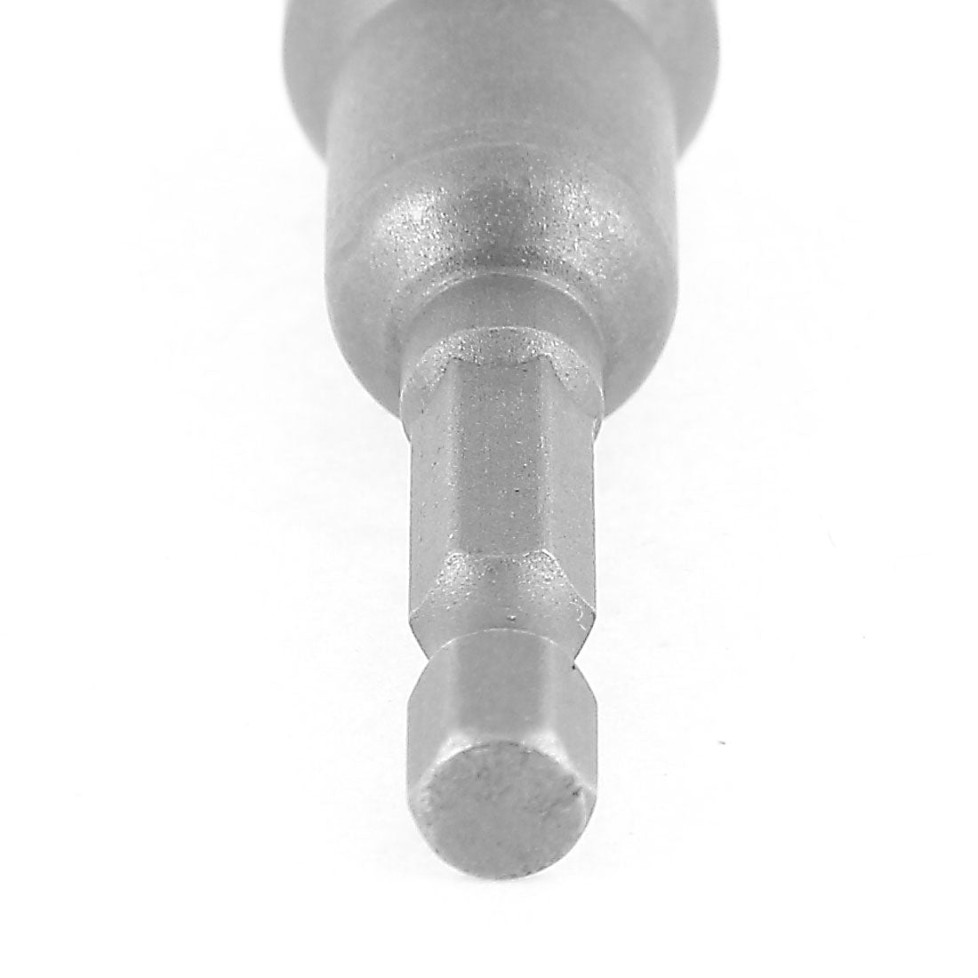 uxcell Uxcell 13mm Socket Magnetic Nut Driver Setter Adapter Hex Bit Gray
