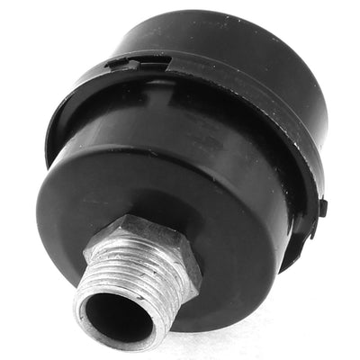 Harfington Uxcell 1/2BSP Male Thread Metal Shell Air Compressor Intake Filter Muffler Silencer
