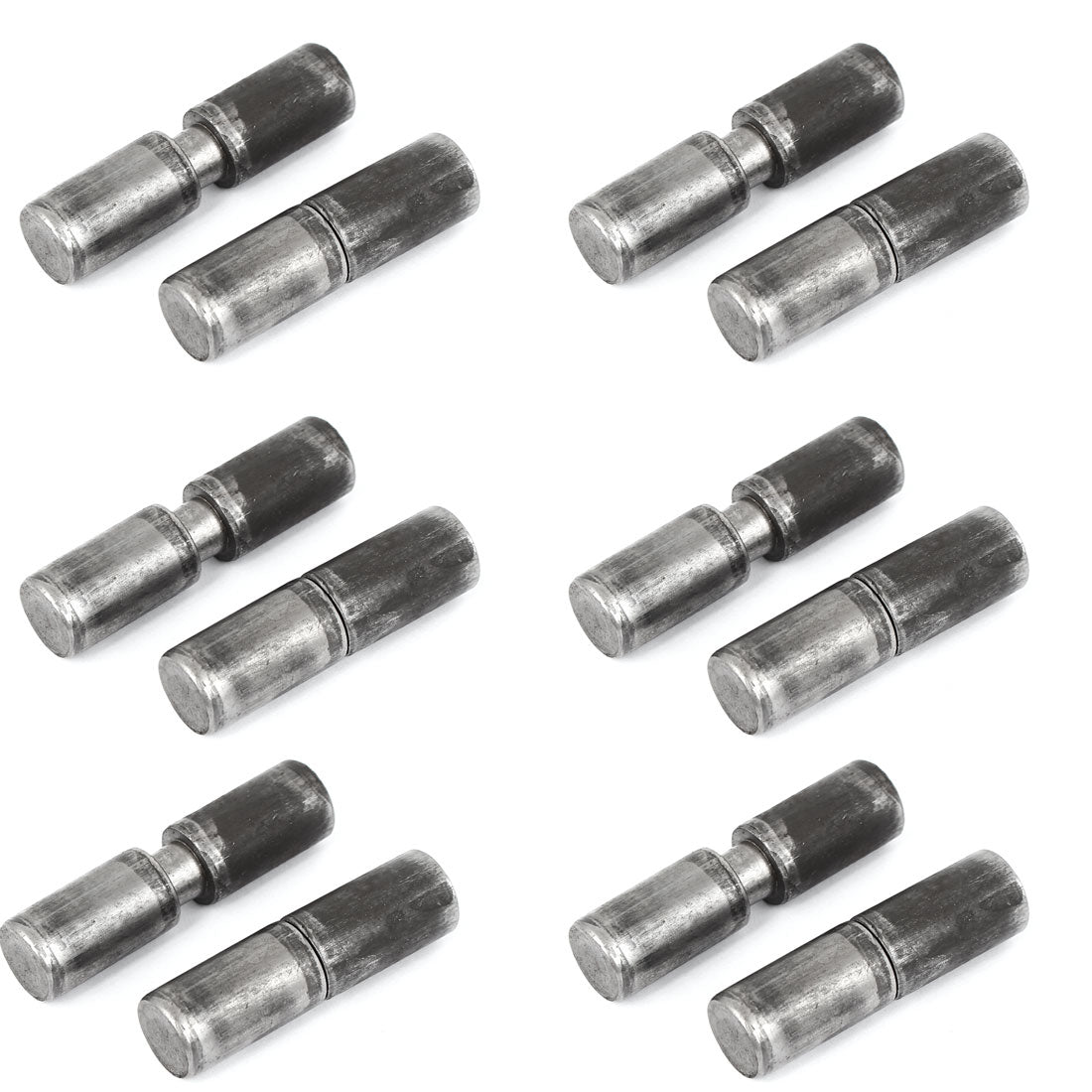 uxcell Uxcell Home Gate Door Window Part Male to Female Steel Hinge Pin 55mmx16mm 6 Pairs