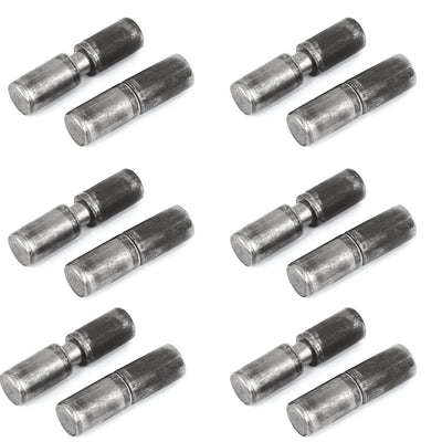 Harfington Uxcell Home Gate Door Window Part Male to Female Steel Hinge Pin 55mmx16mm 6 Pairs