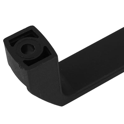Harfington Uxcell 200mm Long Chest Box Plastic Pull Handle Black 2pcs