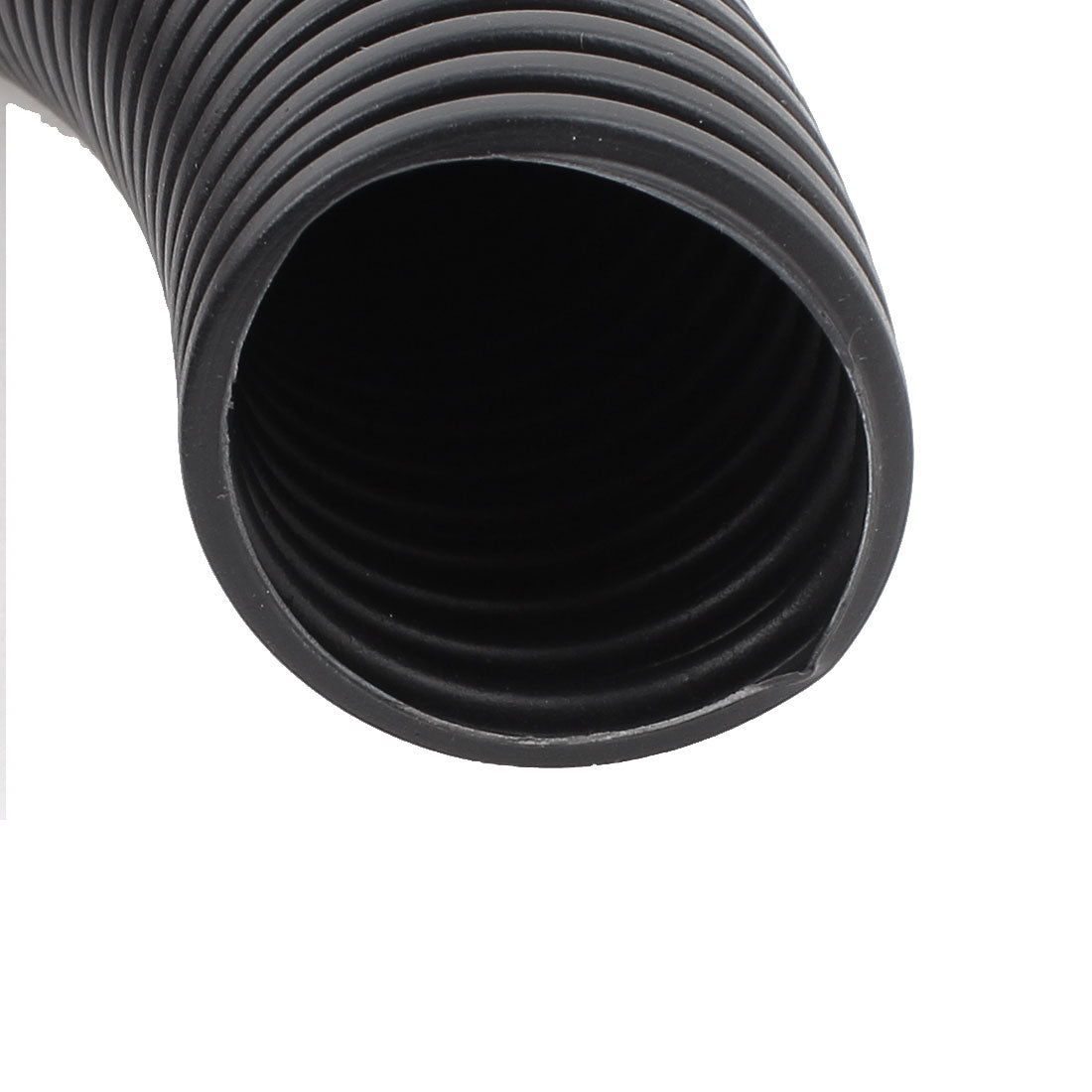 uxcell Uxcell 4 M 35 x 42 mm Plastic Flexible Corrugated Conduit Tube for Garden,Office Black