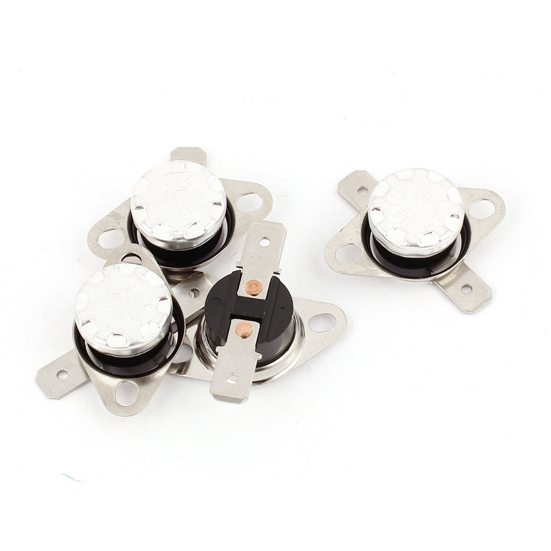 uxcell Uxcell 4PCS KSD301 75C 167F NC Thermostat Temperature Thermal Control Switch