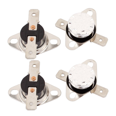 Harfington Uxcell 4PCS KSD301 90C 194F NC Thermostat Temperature Thermal Control Switch