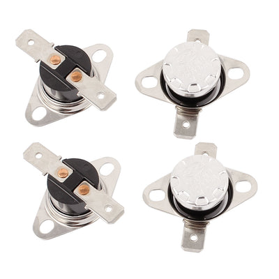 Harfington Uxcell 4PCS KSD301 140C 284F NC Thermostat Temperature Thermal Control Switch