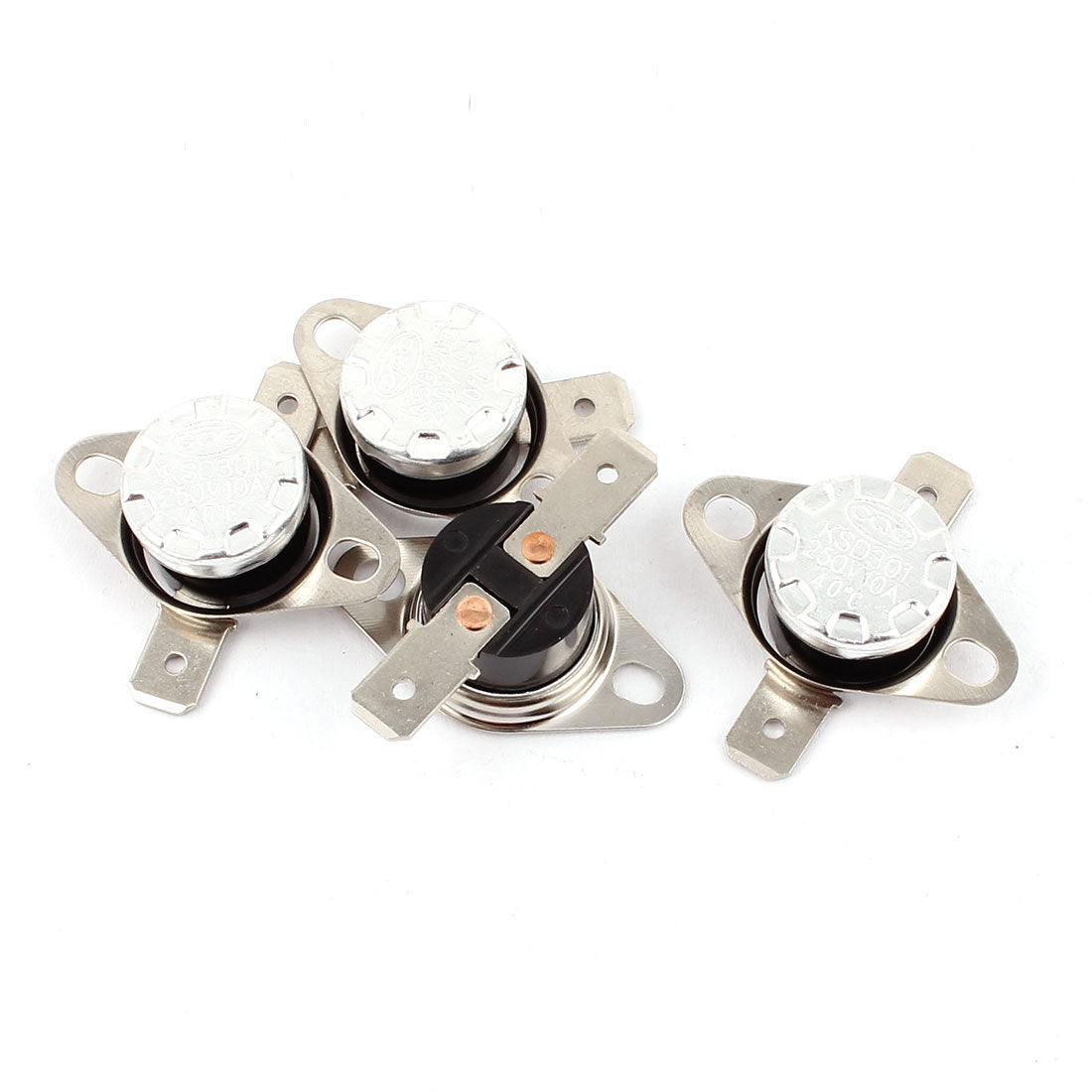 uxcell Uxcell 4PCS KSD301 40C 104F NO Thermostat Temperature Thermal Control Switch