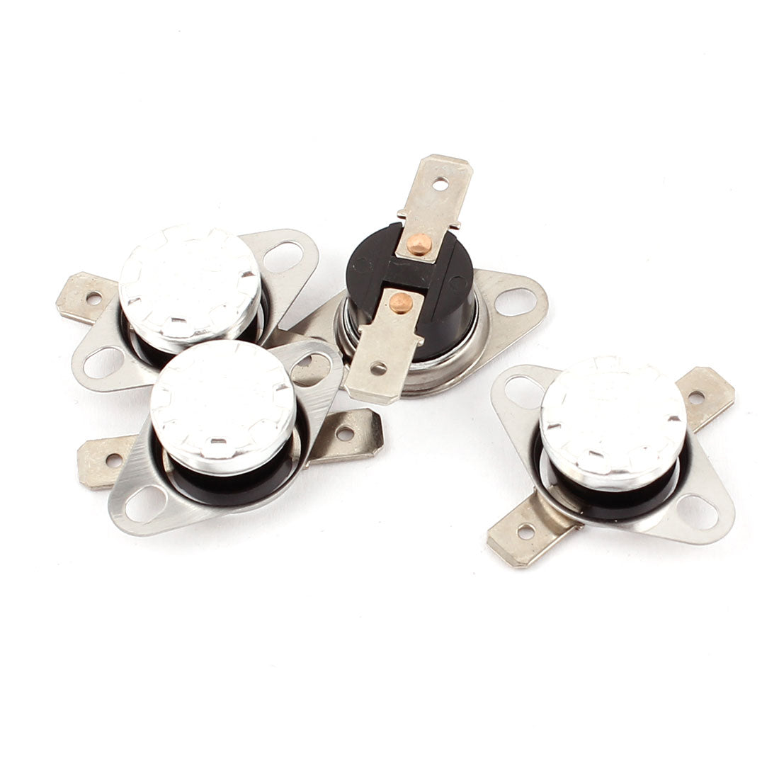 uxcell Uxcell 4PCS KSD301 80C 176F NO Thermostat Temperature Thermal Control Switch