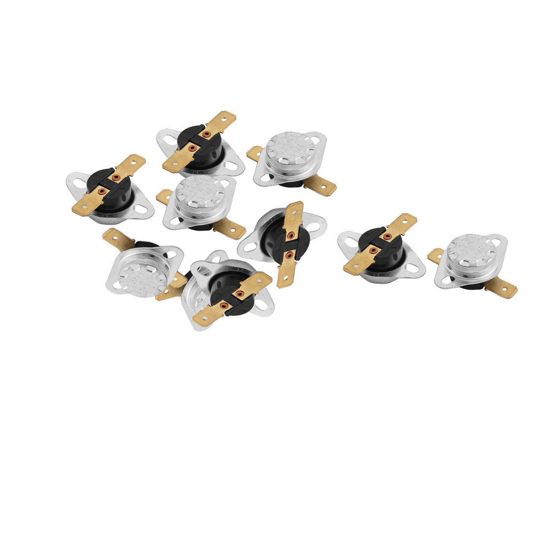uxcell Uxcell KSD301 170 Celsius Normal Close Temperature Control Switch Thermostat 10pcs
