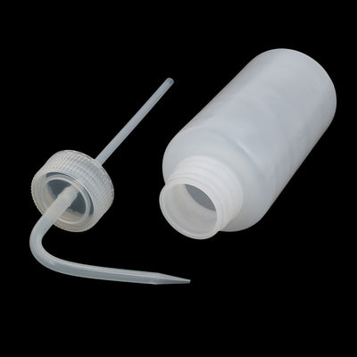 Harfington Uxcell 500ml Plastic Squeeze Bottle Lab Liquids Measuring Storage Clear
