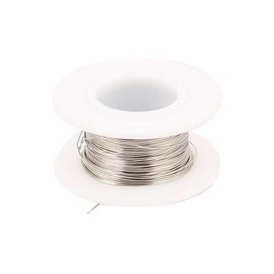 Harfington Uxcell 10M 32.8ft 0.55mm 23AWG Cable Nichrome Heater Wire for Heating Elements
