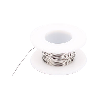 Harfington Uxcell 10M 33Ft 0.1x0.5mm Nichrome Flat Heater Wire for Heating Elements