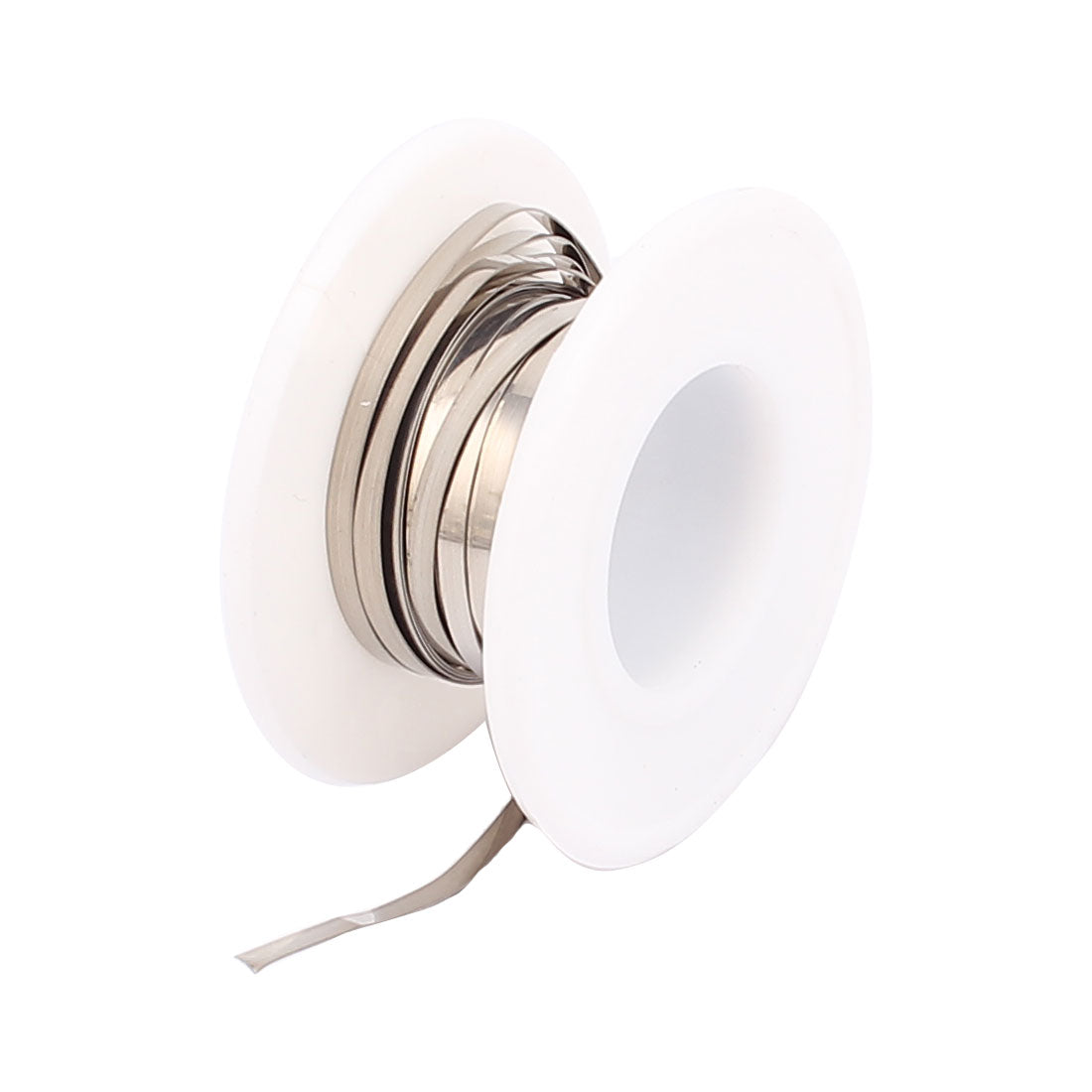 Uxcell 2M 6.6Ft 0.2x2mm Nichrome Flat Heater Wire for Heating Elements ...