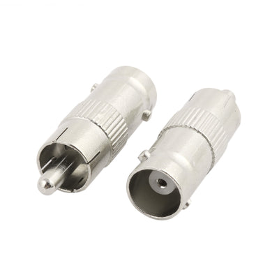 Harfington Uxcell 5pcs BNC Female Jack to RCA Male Adapter Straight Connector for CCTV Security Camera
