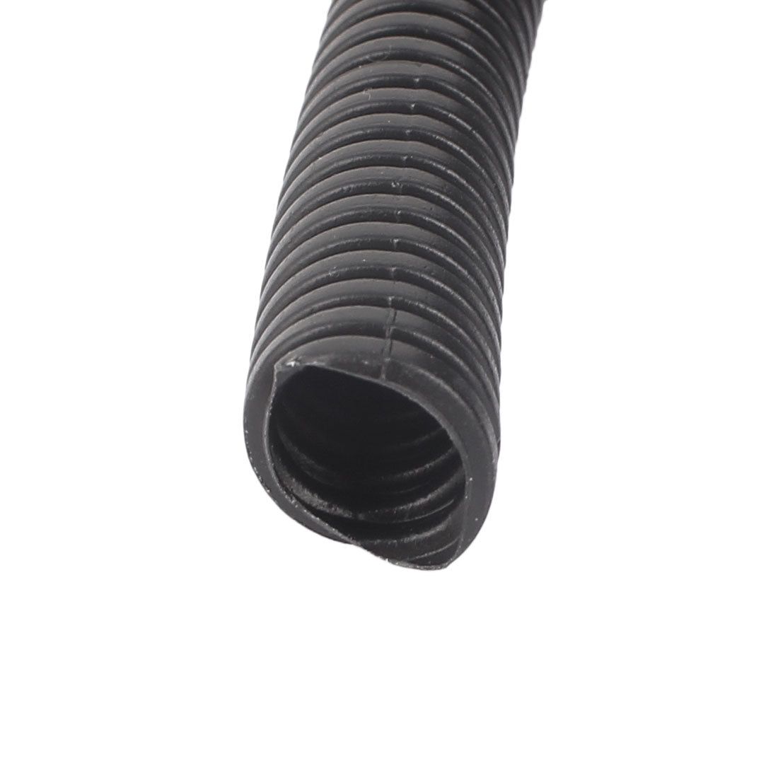 uxcell Uxcell 11 M 10 x 13 mm PVC Flexible Corrugated Conduit Tube for Garden,Office Black