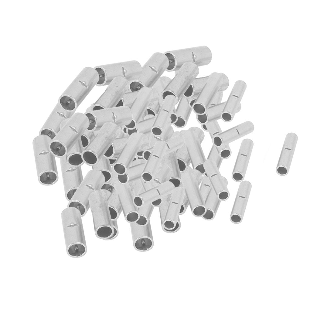 uxcell Uxcell 88Pcs BN5.5 BN3.5 BN2 BN1 Uninsulated Connector Terminal for 22-10 AWG Cable Wire