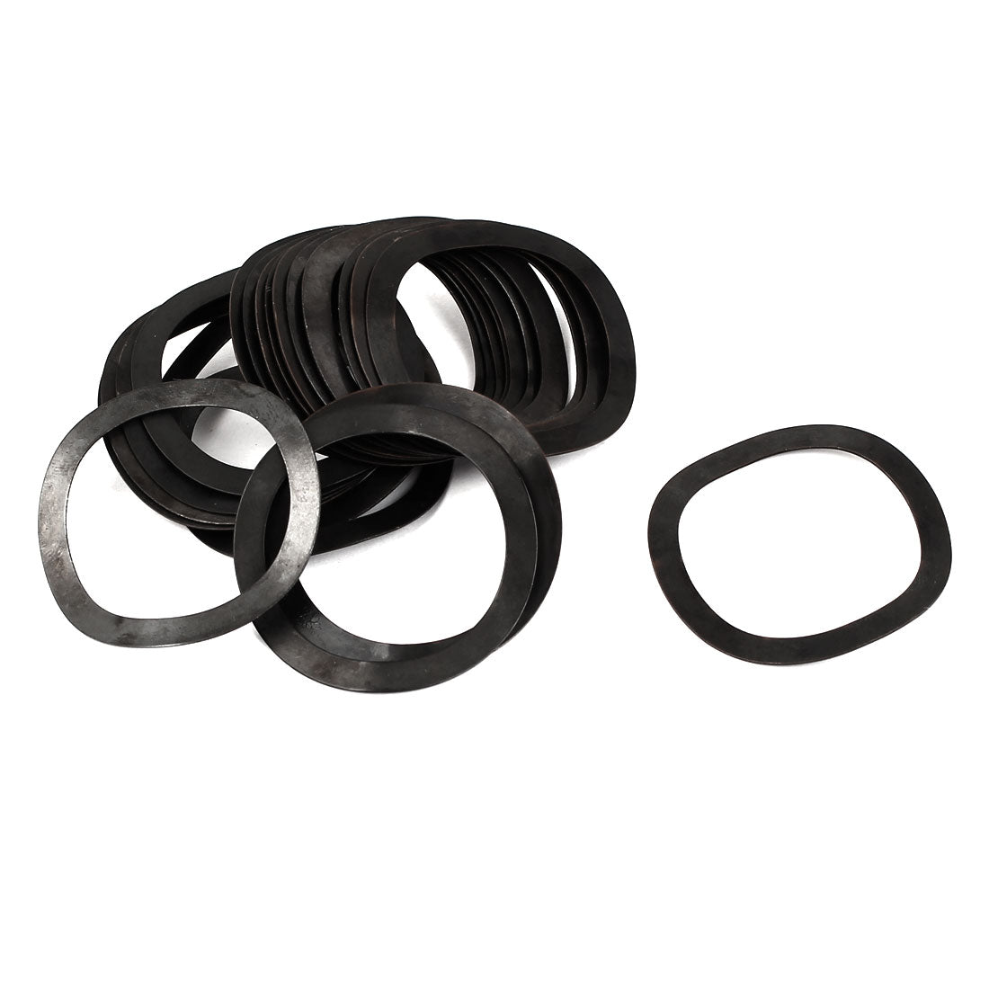 Uxcell Metal Wave Crinkle Spring Washer 30mm x 39mm x 0.5mm 20 Pcs ...