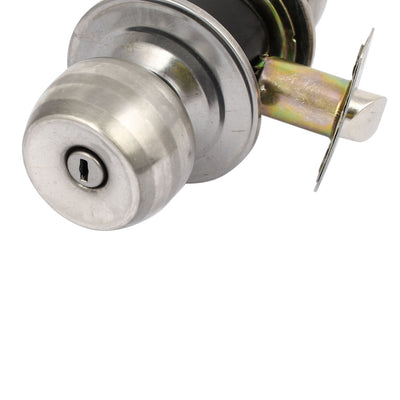 Harfington Uxcell 54mm Dia Round Ball Knob Security Turn Lock Lockset for 30mm-42mm Thickness Door