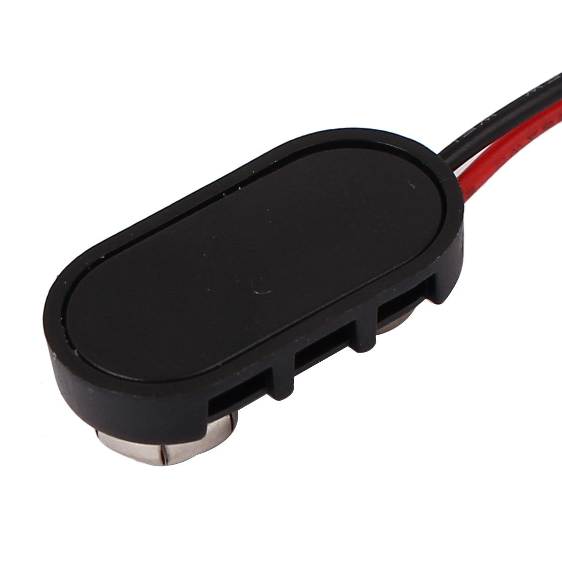 uxcell Uxcell 15cm Length Black Red Double Cable Connection 9V Battery Clips Connector Buckle