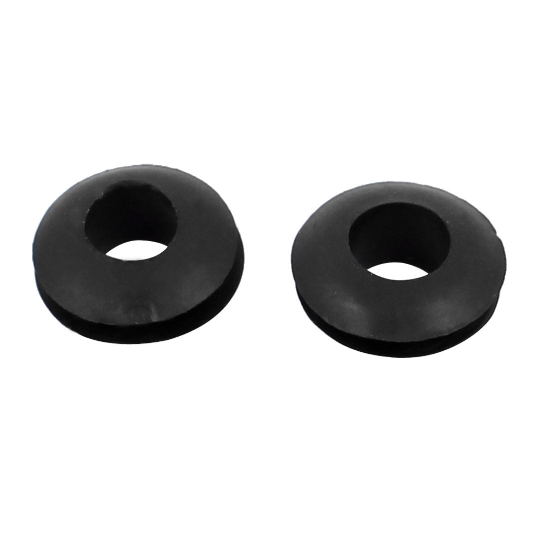 uxcell Uxcell Armature Bar Electric Cable Protector Rubber Ring Wiring Grommets Black 6mm Inner Dia 100pcs