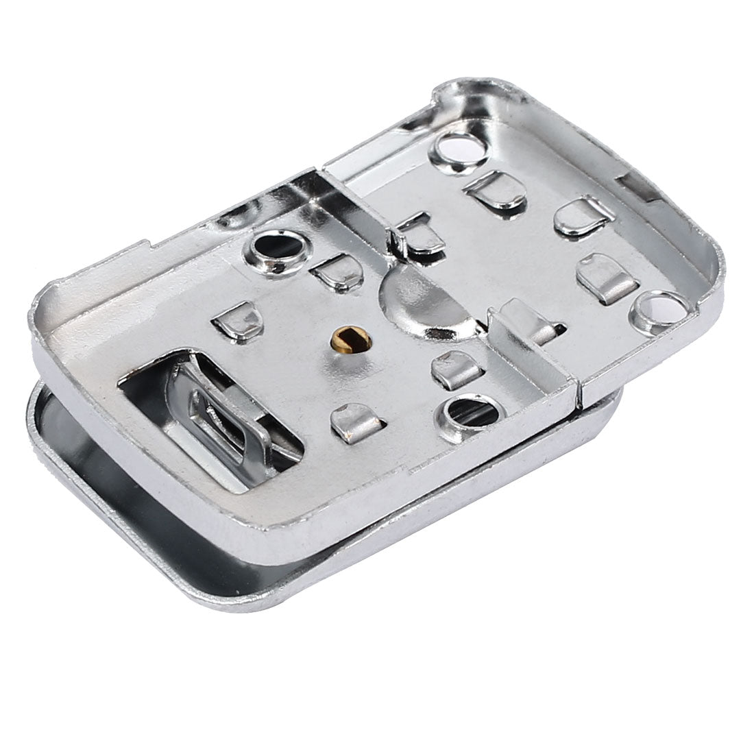 uxcell Uxcell Toolbox Jewelry Box Toggle Latches Catch Hasp Lock Silver Tone 2pcs w Keys