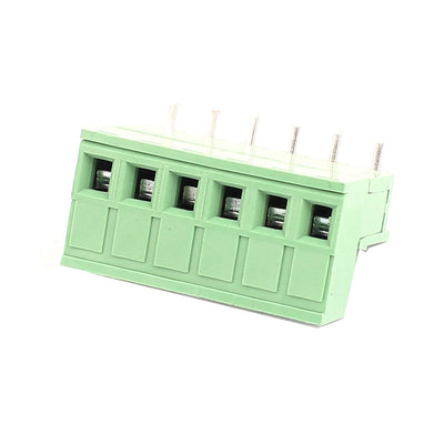 Harfington Uxcell 6 Pairs 5.08mm Pitch 6 Pin Male to Female PCB Pluggable Terminal Block Connector