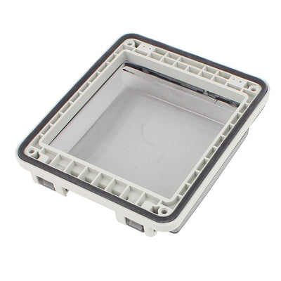 Harfington Uxcell Clear Surface Wall Panel Switch Socket Cover Plastic Splash Proof External Box