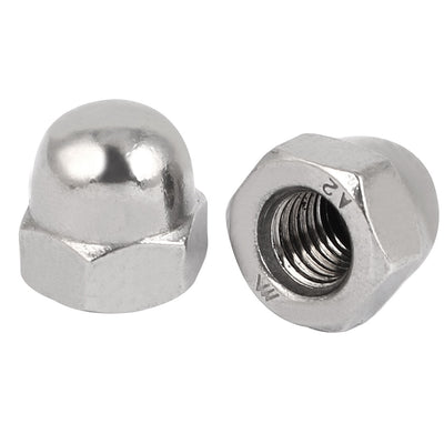 Harfington Uxcell M10 Thread Dia Dome Head 316 Stainless Steel Cap Acorn Hex Nuts 10pcs