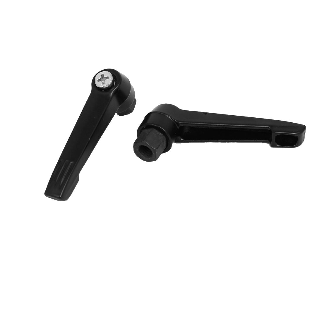uxcell Uxcell M8 Female Thread 63mm Length Handle Anti-acid Adjustable Clamping Levers 2pcs