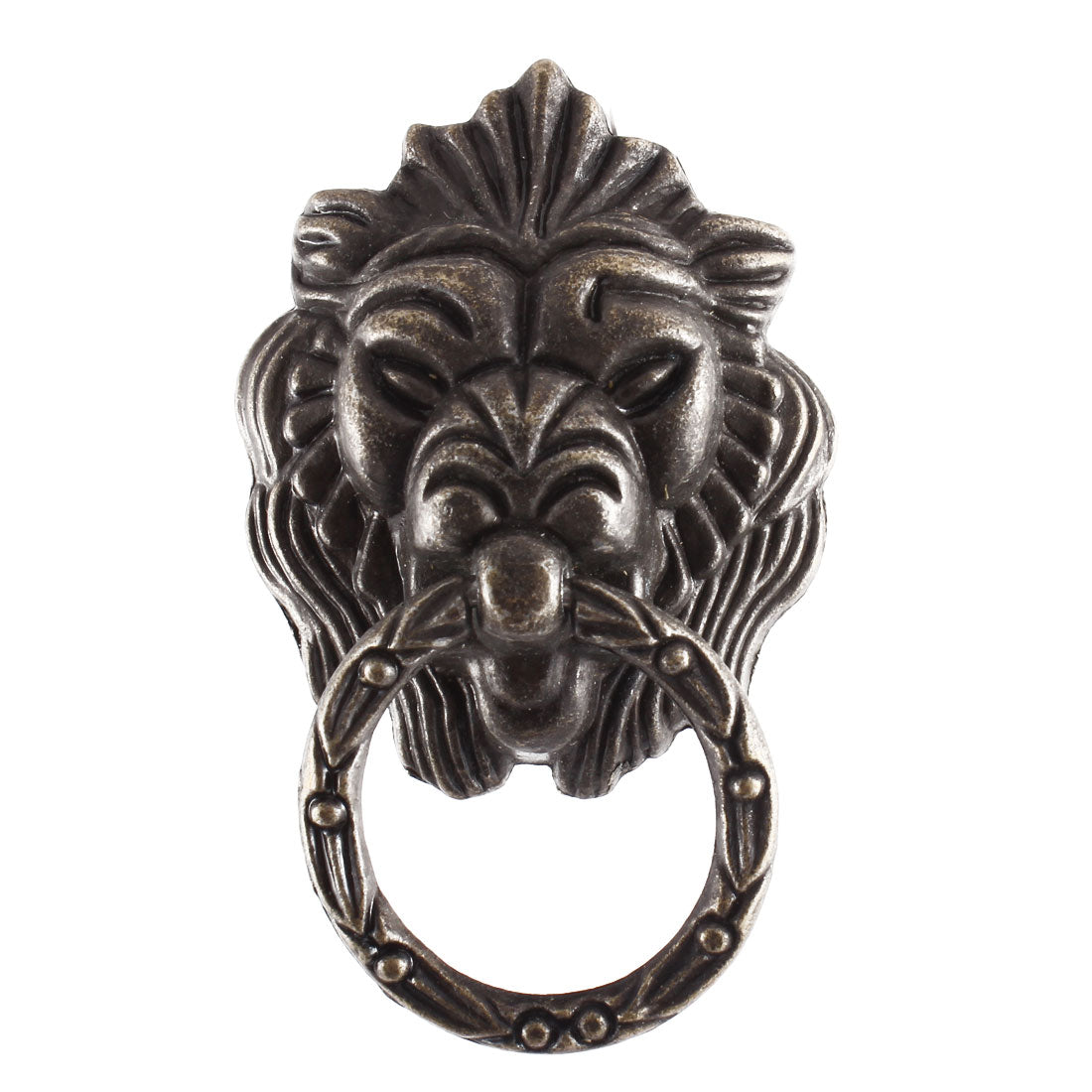 uxcell Uxcell Home Metal Drawers Door Vintage Style Lion Head Chest Knob Pull Handle Bronze Tone 4 Pcs
