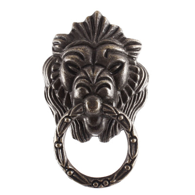 Harfington Uxcell Home Metal Drawers Door Vintage Style Lion Head Chest Knob Pull Handle Bronze Tone 4 Pcs