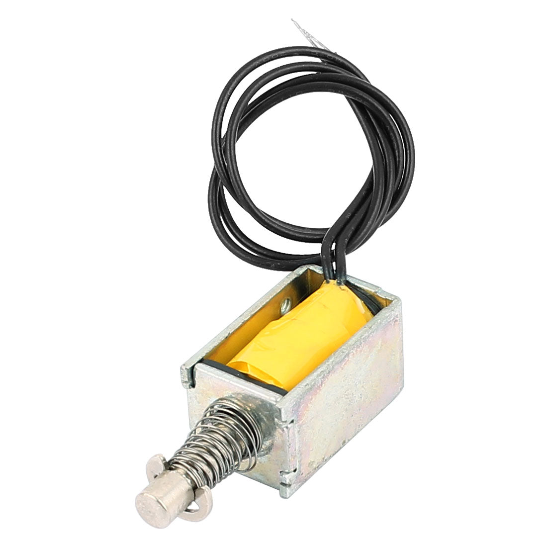 uxcell Uxcell HTO-0420L3V06 DC 3V 0.5A Pull Type Open Frame Actuator Electric Solenoid Electromagnet