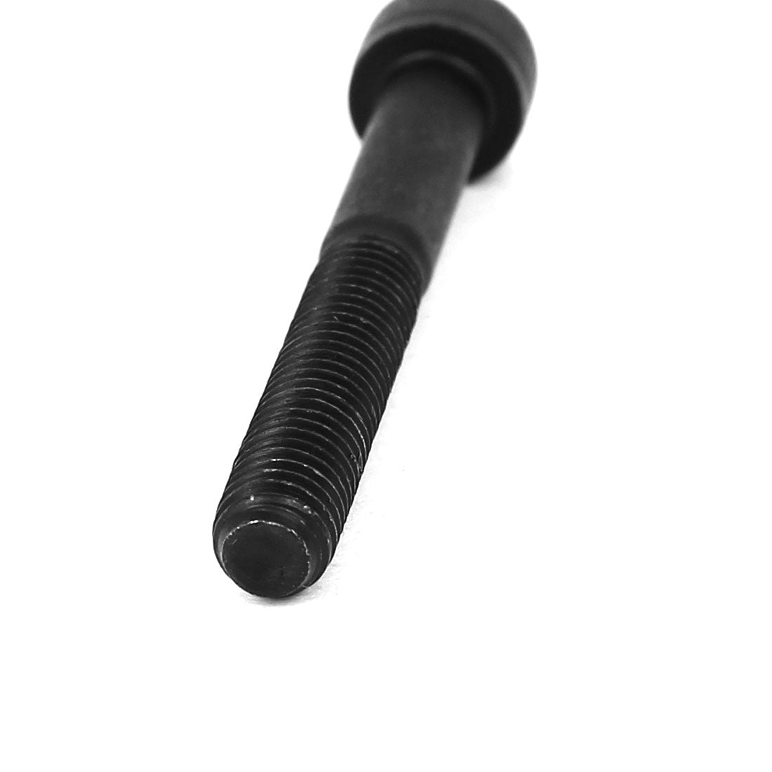 Uxcell Uxcell M3x40mm 12.9 Alloy Steel Hex Socket Screws Partially Threaded Bolt Black 10Pcs