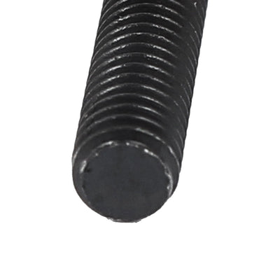 Harfington Uxcell M6x55mm 12.9 Alloy Steel Hex Socket Screws Partially Threaded Bolt Black 10Pcs