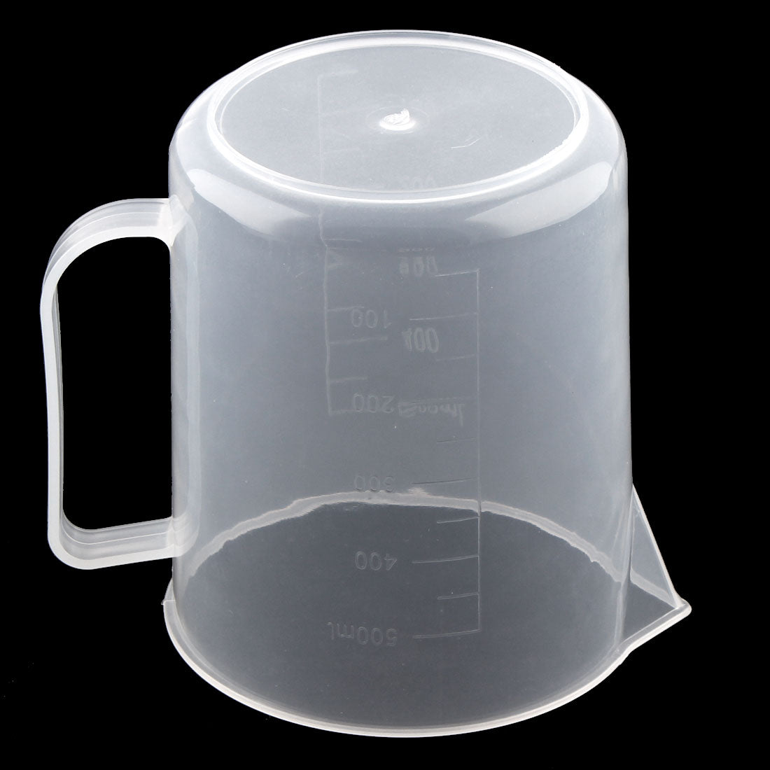uxcell Uxcell Kitchen Laboratory Environmentally Plastic Measuring Cup Clear 500ml Capacity