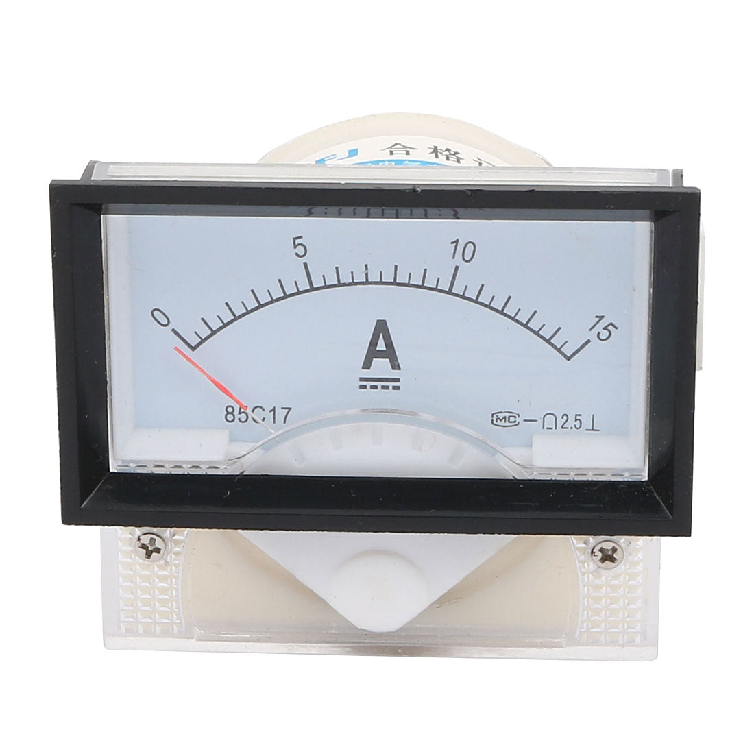 uxcell Uxcell 0-15A Analog DC Current Panel Meter Amperemeter 85C17-15A