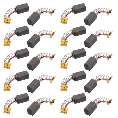 Harfington Uxcell 10Pairs 12.7x7.4x6.4mm Carbon Brushes Power Tool for Electric Hammer Drill Motor