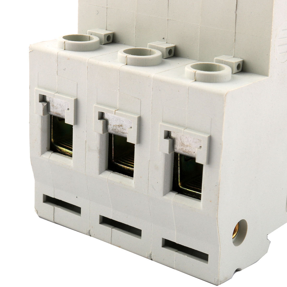 uxcell Uxcell Rail Mounting On/Off Switch 3 Pole DIN MCB Circuit Breaker Overload Protector AC 400V 10A DZ47-63 C10