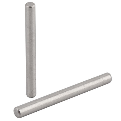Harfington Uxcell Straight Retaining 304 Stainless Steel Dowel Pins Rod Fasten Elements 3mm x 30mm 10 Pcs