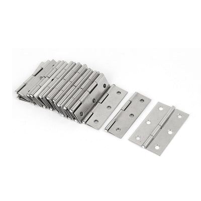 uxcell Uxcell Cupboard Cabinet Stainless Steel Door Hinges 55mm Long 10pcs