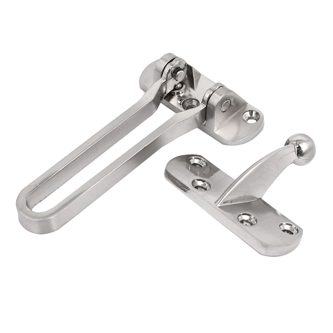 uxcell Uxcell Home Hotel Anti-Theft Swing Bar Door Guard Security Bolt Latch 110mm Length