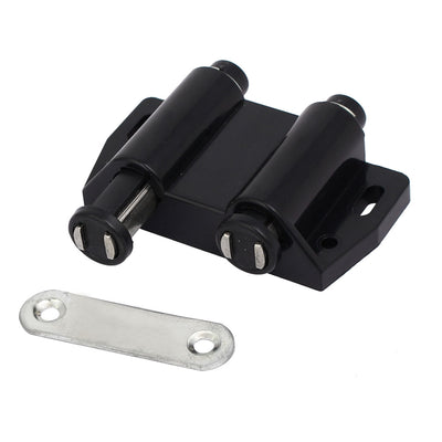 Harfington Uxcell 66mmx46mmx19mm Double Head Magnetic Catch Latch for Cupboard Cabinet
