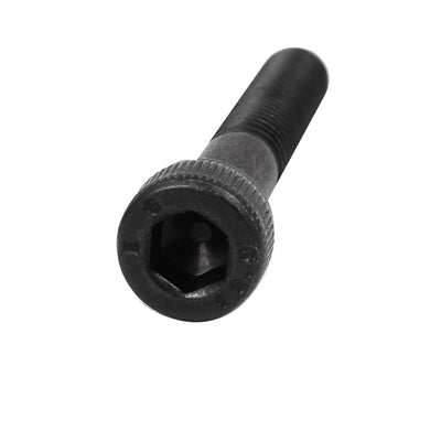 Harfington Uxcell 100Pcs M3x30mm 12.9 Alloy Steel Screw Cap Point Hex Socket Screws Bolts